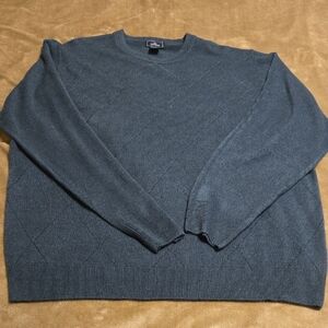 Dockers Men's Crewneck Sweater in Dark Gray